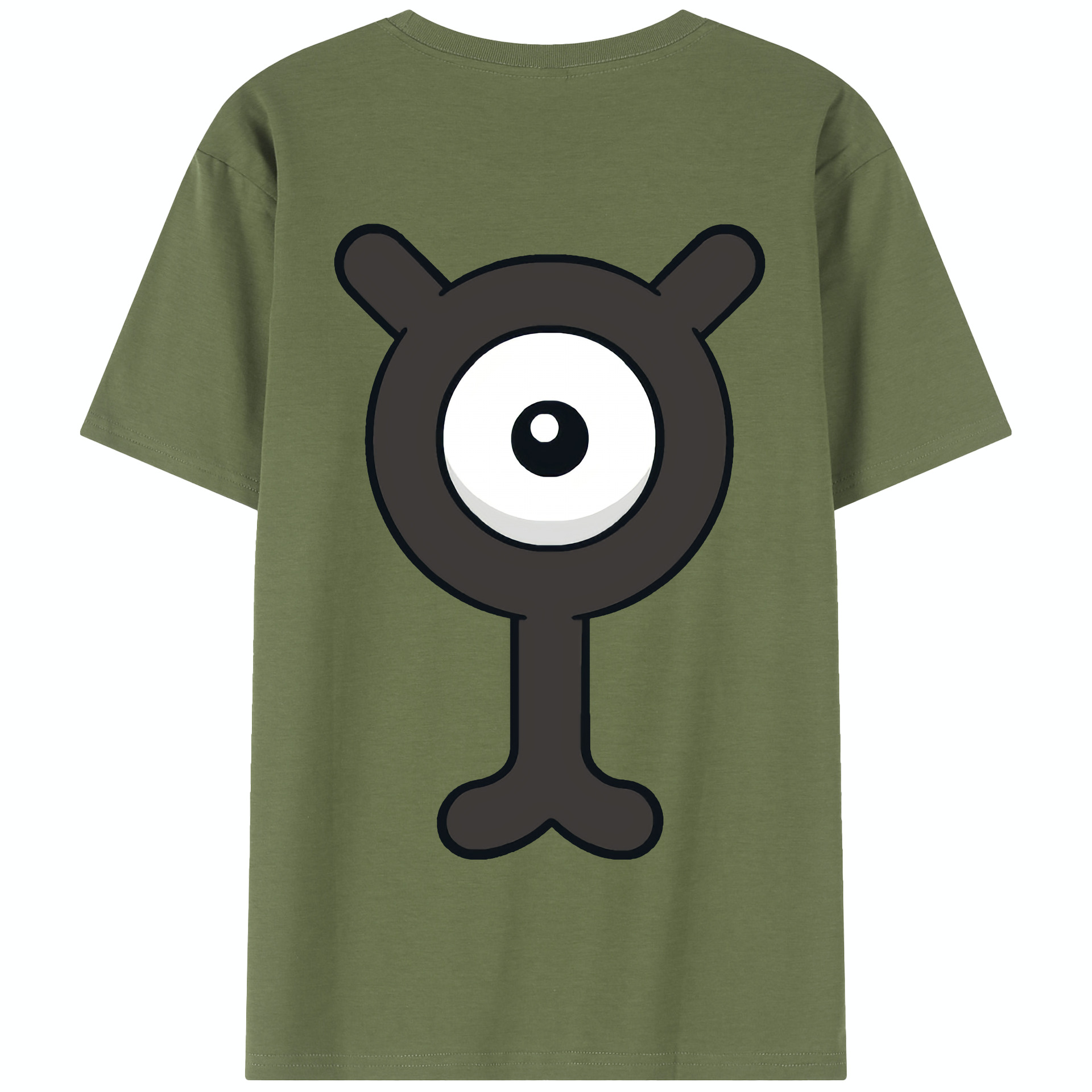 （画像用） ポケットモンスター Pokémon 綿100％半袖Tシャツ（背面プリント）